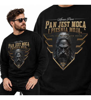 Bluza Chrześcijańska Pan jest mocą